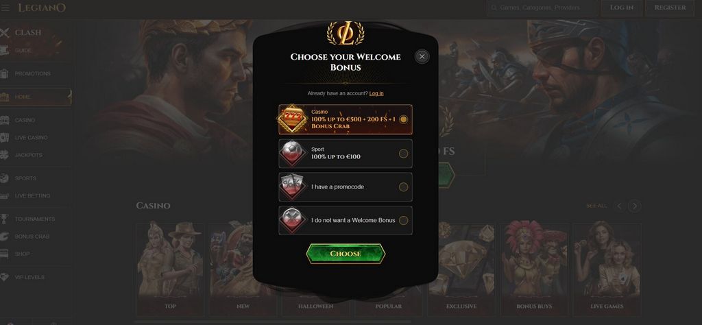 Site du Casino Legiano France Site du Casino Legiano France